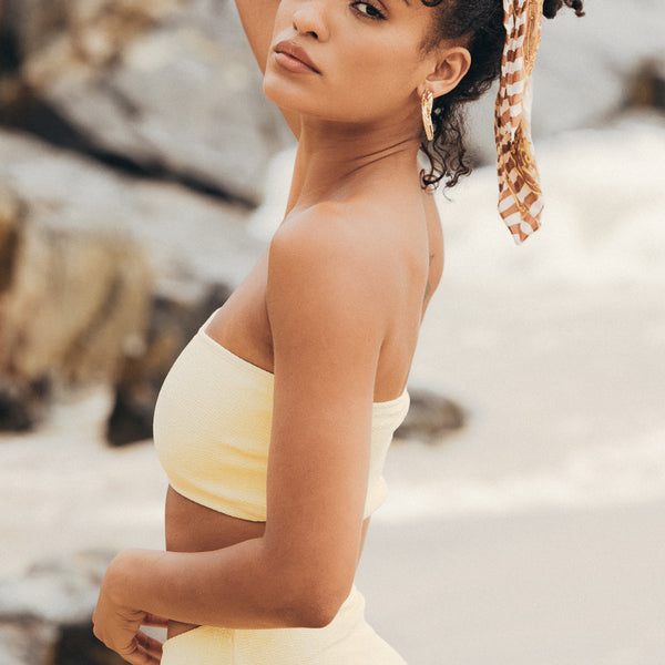 yellow bandeau
